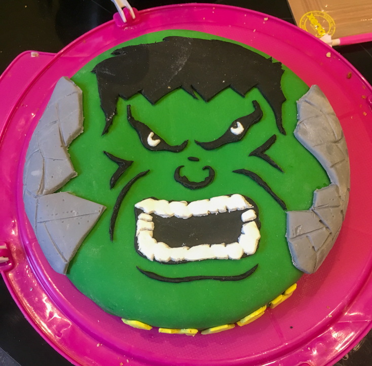 Hulk taart