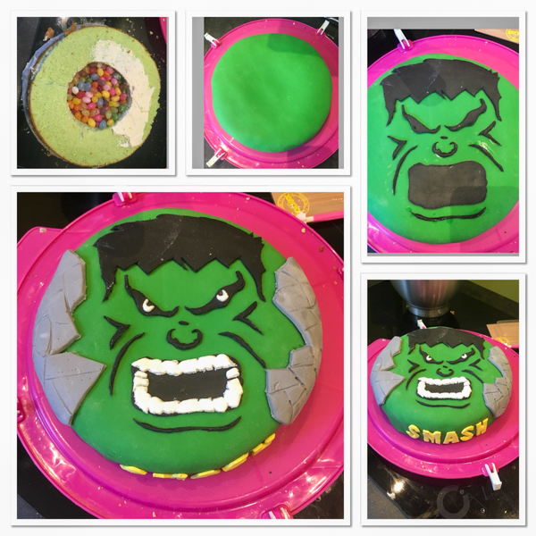 Hulk taart